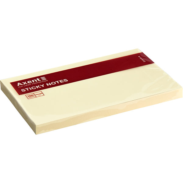 Sticky notes Axent 2316-01-A, 75x125mm