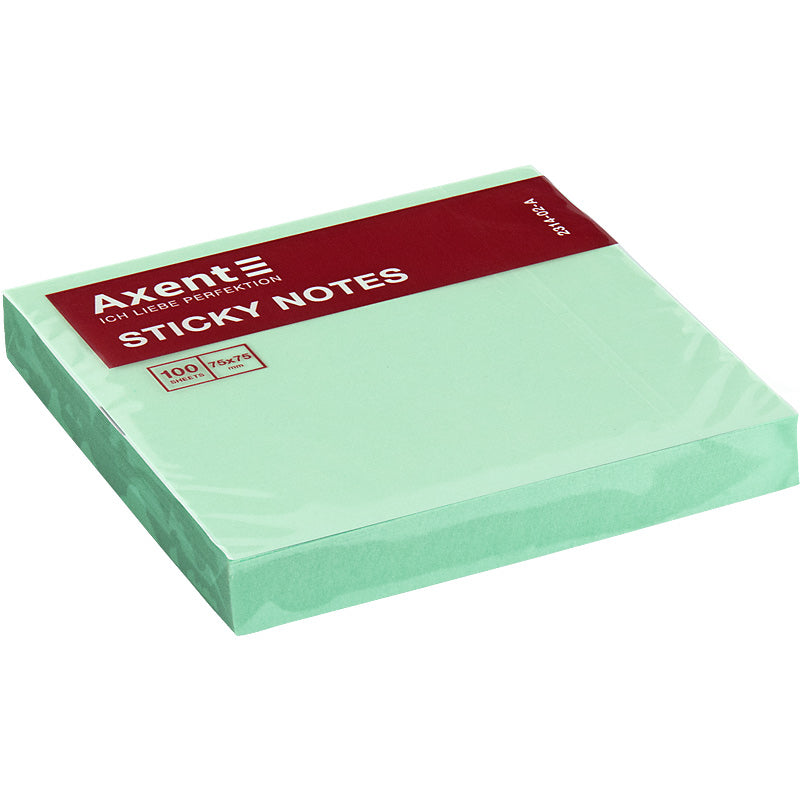 Sticky notes Axent 2314-02-A, 75x75mm