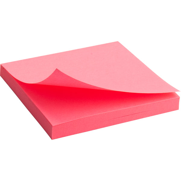 Sticky notes Axent 2414-13-A, 75x75mm, 80sheets, neon pink