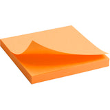 Sticky notes 75x75mm, 80sheets, neon orange