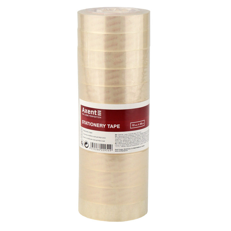 Scotch tape Axent 3013-A, 12mm*30yards, 40 micron