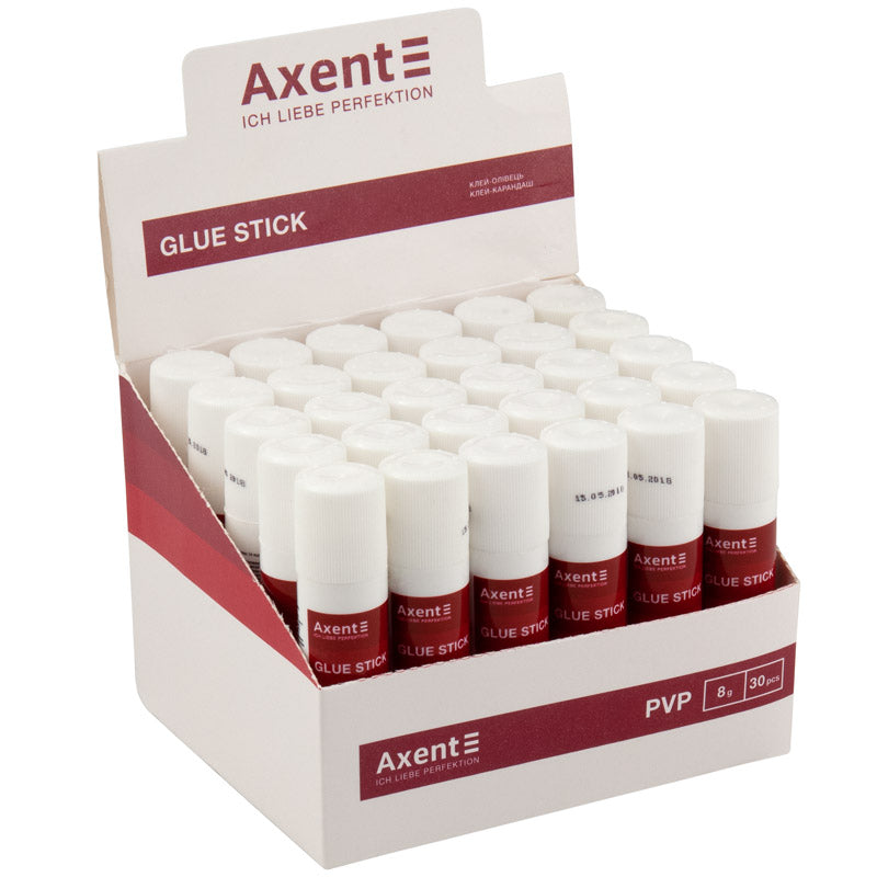 Glue stick PVP Axent 7111-A, 8 g