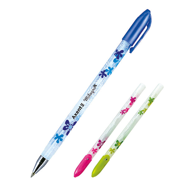 Ballpoint pen Axent Milagro AB1011-02-A, 0,5 mm, blue