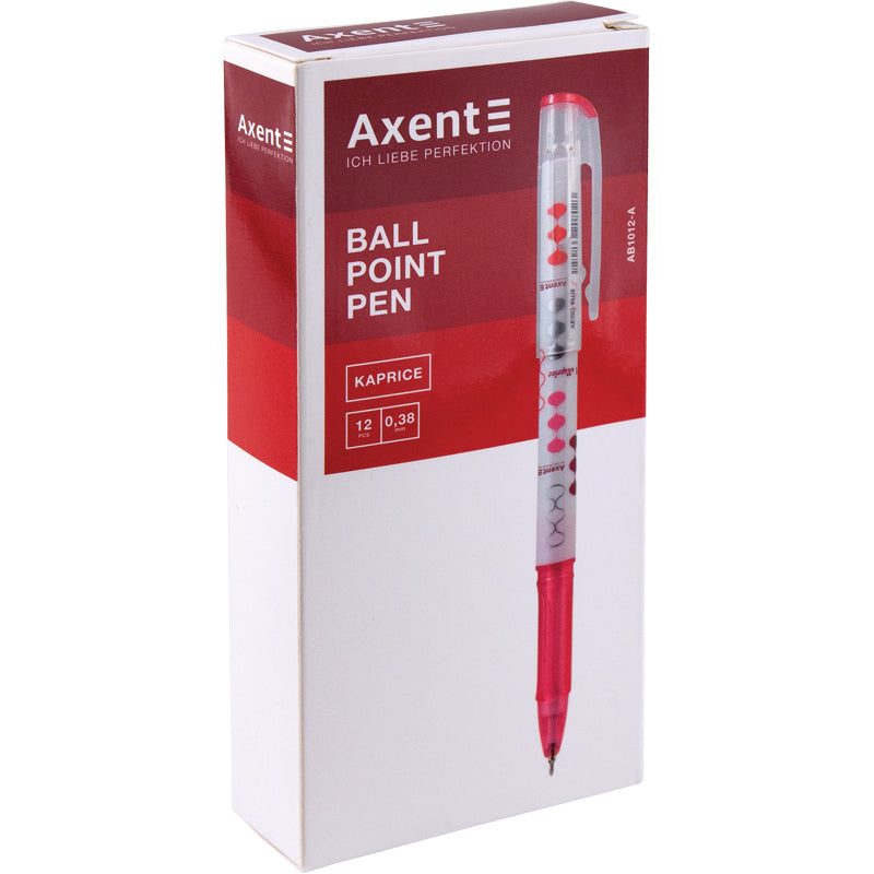 Ballpoint pen Axent Kaprice AB1012-02-A, 0,38 mm, blue