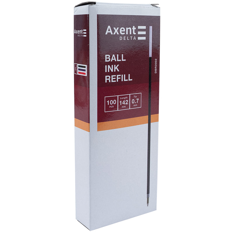 Ballpoint pen refill Delta DBR2002-01, 0,7 mm, 142 mm, black