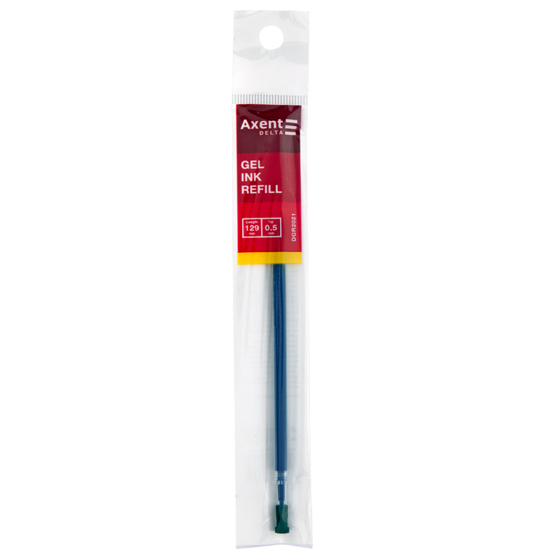 Gel ink pen refill Delta DGR2021, 0,5mm, 129 mm, blue