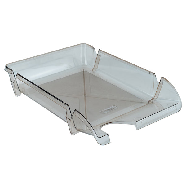 Document tray Delta D4001, horizontal, charcoal-grey