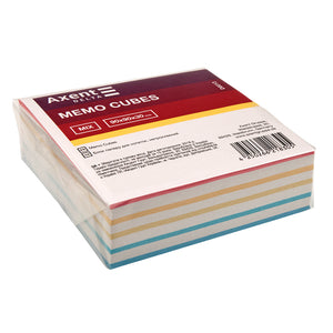 Kostka papierowa Delta "MIX" D8013 90х90х30mm, nieklejona
