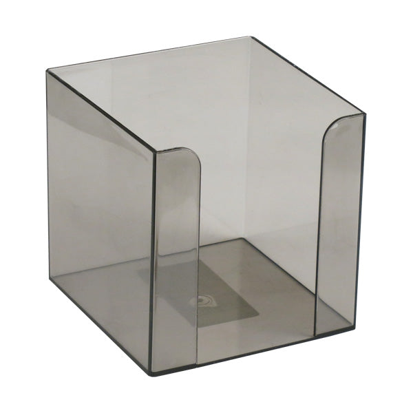 Paper cube holder Delta D4005-28, 90x90x90 mm, charcoal-grey