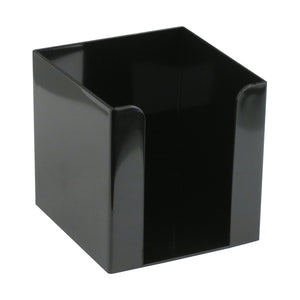 Cube paper holder Delta D4005-01, 90x90x90 mm, black