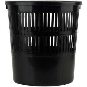 Kosz na papier Delta D4007-01, 8 l, czarny