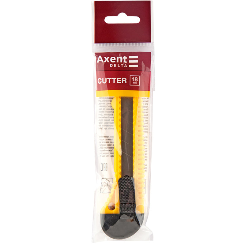 Cutter Delta D6522-02, 18mm, yellow