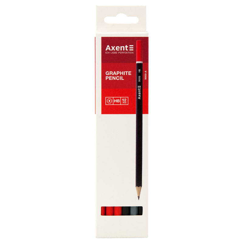 Graphite pencil Axent 9000-A, НВ, 2.2 mm