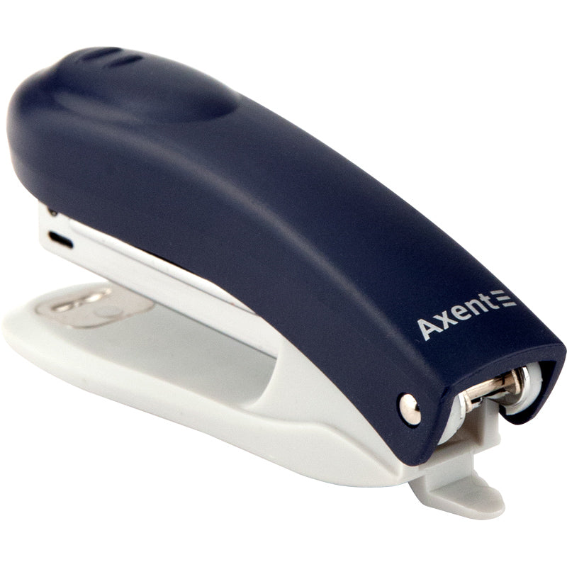 Stapler Axent Welle-2 4812-02-A, plastic, №10, 12 sheets, blue