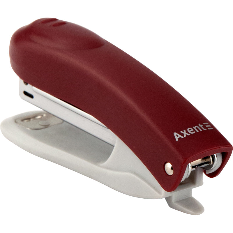 Stapler Axent Welle-2 4812-06-A, plastic, №10, 12 sheets, red