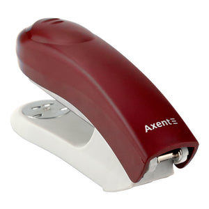 Stapler Axent Welle-2 4820-06-A, plastic, №24/6, 20 sheets, red 