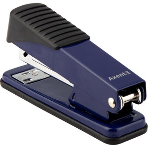 Stapler Axent Exakt-2 4925-02-A, metal, №24/6, 25 sheets, blue