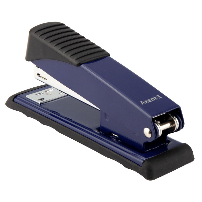 Stapler Axent Exakt-2 4926-02-A, metal, №24/6, 25 sheets, blue