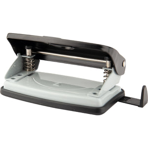Hole punch Axent Exakt-2 3910-01-A, metal, 10sheets, black