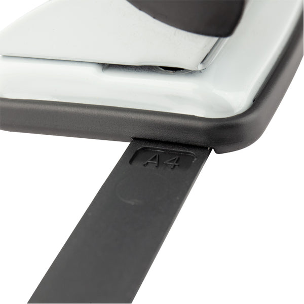 Hole punch Axent Exakt-2 3910-01-A, metal, 10sheets, black
