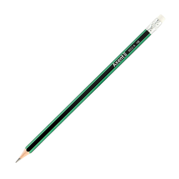 Graphite pencil with eraser Axent 9002-A, НВ, 2.2 mm