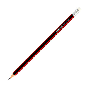 Graphite pencil with eraser Axent 9002-A, НВ, 2.2 mm