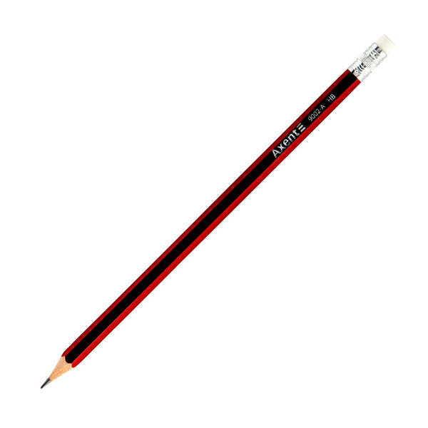 Graphite pencil with eraser Axent 9002-A, НВ, 2.2 mm