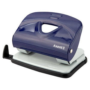 Dziurkacz Axent Exakt-2 3920-02-A, metalowy, 20 kartek, niebieski