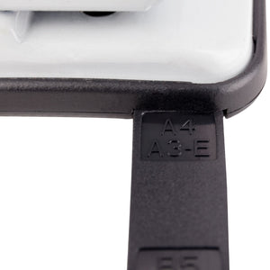 Dziurkacz Axent Exakt-2 3930-02-A, metalowy, 30 kartek, niebieski