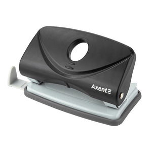 Dziurkacz Axent Welle-2 3810-01-A, plastikowy, 10 kartek, czarny
