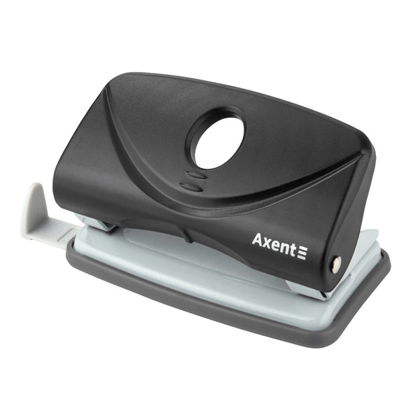 Dziurkacz Axent Welle-2 3810-01-A, plastikowy, 10 kartek, czarny