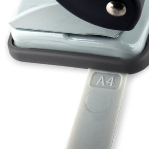 Dziurkacz Axent Welle-2 3810-01-A, plastikowy, 10 kartek, czarny