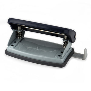 Hole punch Axent Welle-2 3810-02-A, plastic top, 10 sheets, blue 