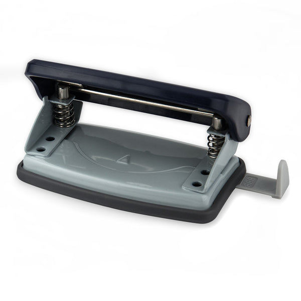 Hole punch Axent Welle-2 3810-02-A, plastic top, 10 sheets, blue 