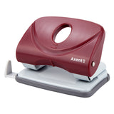 Dziurkacz Axent Welle-2 3820-06-A, plastikowy, 20 kartek, czerwony