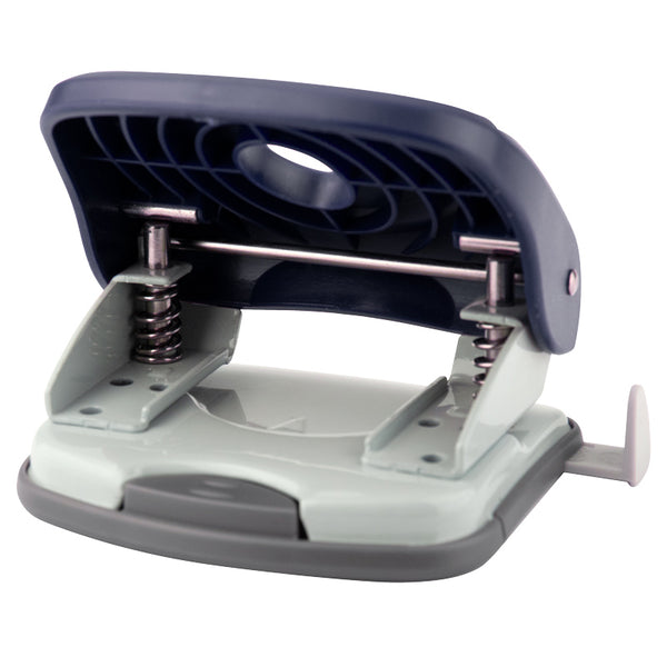 Dziurkacz Axent Welle-2 3830-02-A, plastikowy, 30 kartek, niebieski