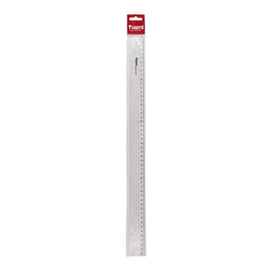 Ruler Axent 7350-A, plastic, 50cm, clear