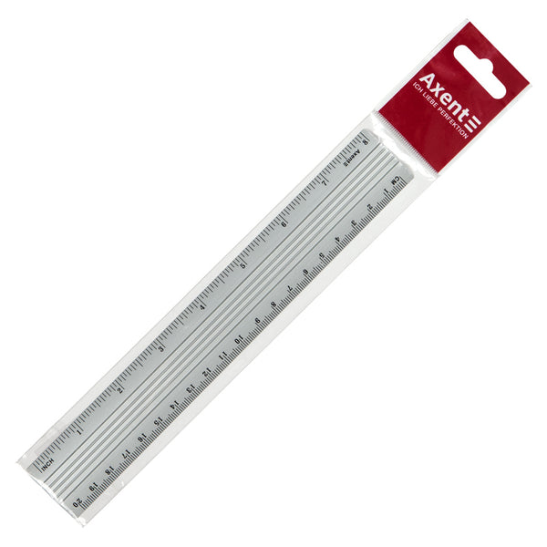 Ruler Axent 7420-A, aluminum, 20cm