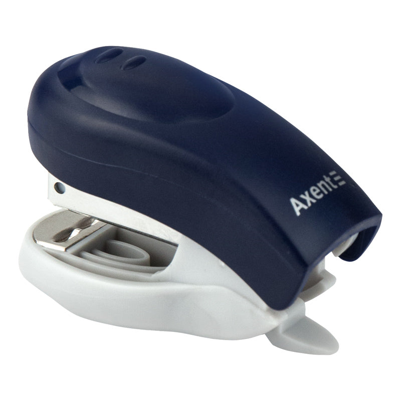 Stapler Axent Welle-2 4810-02-A, plastic, №24/6, 10 sheets, blue