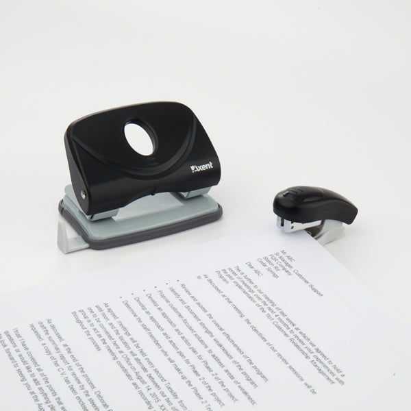 Stapler Axent Welle-2 4810-01-A, plastic, №24, 6, 10 sheets, black