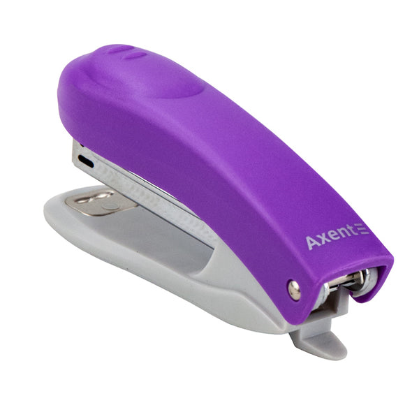 Stapler Axent Welle-2 4813-11-A, plastic, №10, 12 sheets, violet