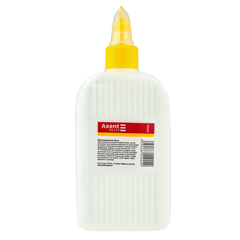 Paper glue Delta D7223, 200 ml, dispenser cap