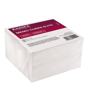 Note paper Axent Elite "White" 8007-A, 90Х90Х40mm, glued