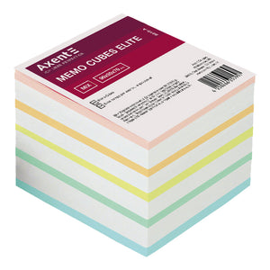 Note paper Axent Elite "Mix" 8018-A, 90Х90Х70mm, unglued