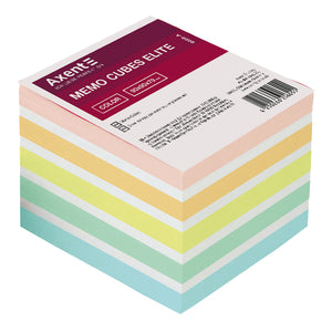 Kostka papierowa Axent Elite "Color" 8028-A 90х90х70mm, nieklejona