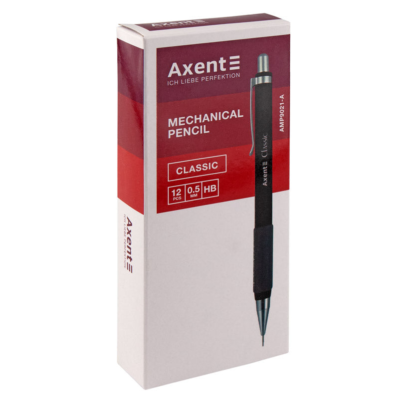 Mechanical pencil Axent Classic AMP9021-A, HB, 0.5 mm