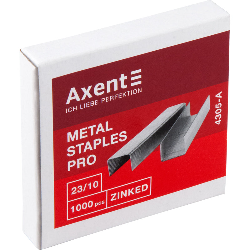 Staples Axent 4305-A, 23/10, 1000 pcs