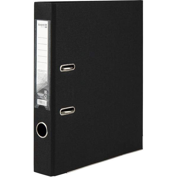 Lever-arch file Axent Delta D1711-01P, 5 cm, double-sided, non-assembled, black