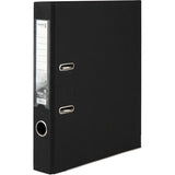 Lever-arch file Axent Delta D1711-01P, 5 cm, double-sided, non-assembled, black
