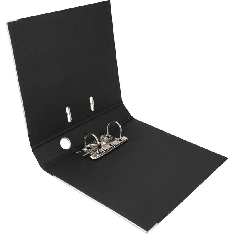 Segregator biurowy dwustronny Delta D1711-01P, A4, 5 cm, po rozłożeniu, czarny